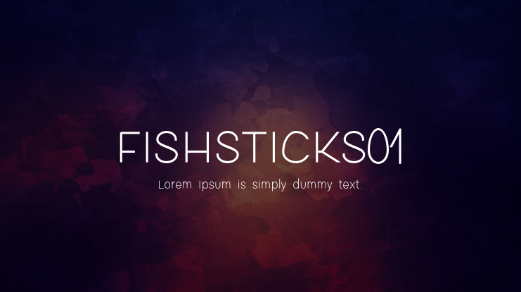 FISHSTICKS01 Font