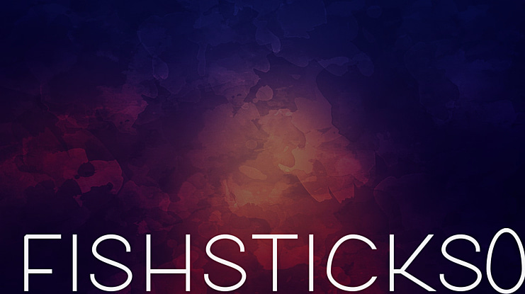 FISHSTICKS01 Font