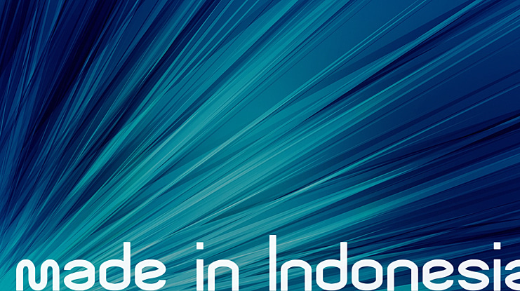 made in Indonesia Font