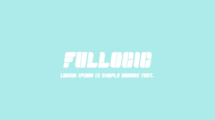 Fullogic Font