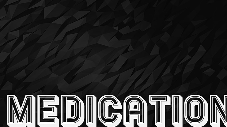 Medication Font Family