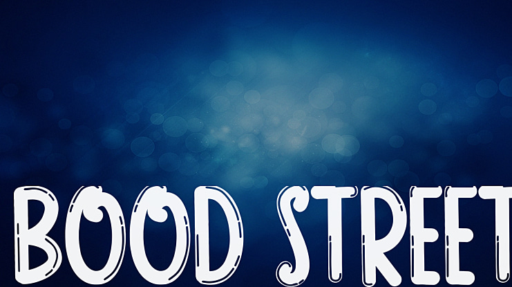 BOOD STREET Font
