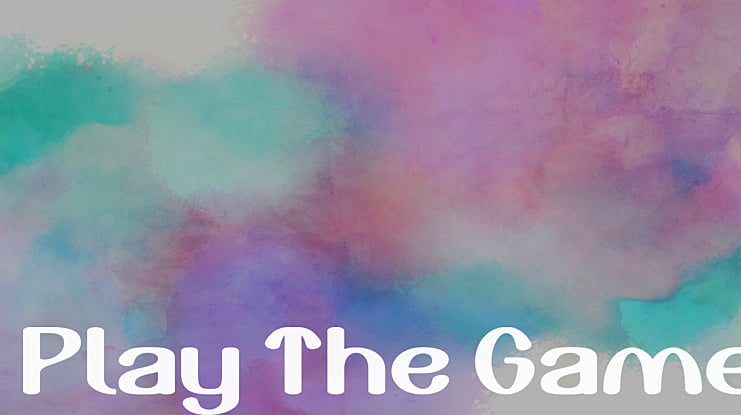 Play The Game Font Family