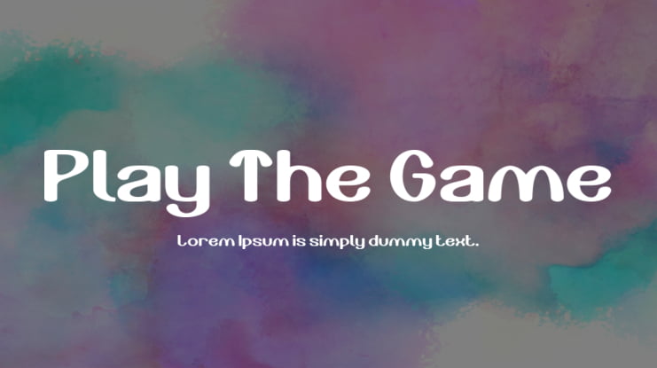 play the game Font 