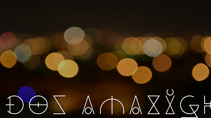 Dos Amazigh Font