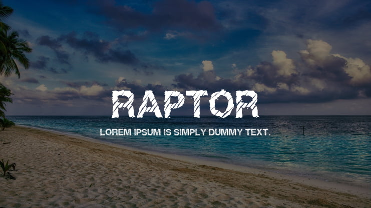 Raptor Font