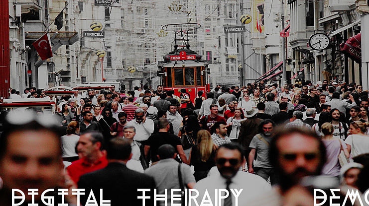 Digital Therapy - DEMO Font