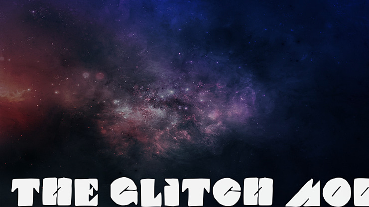 THE GLITCH MOB Font