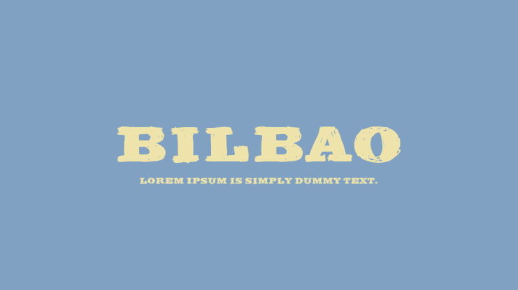 Bilbao Font