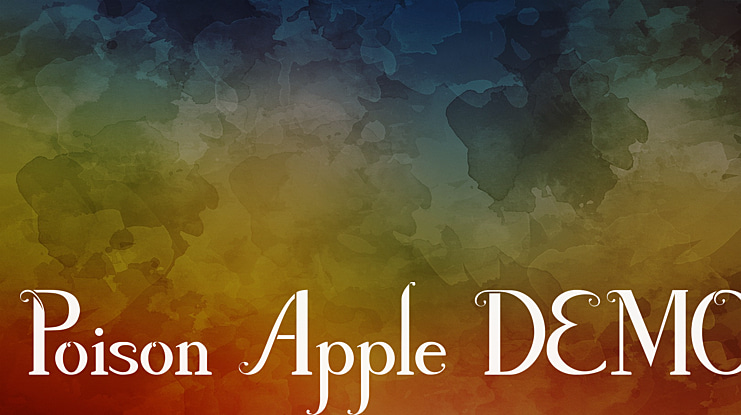 Poison Apple DEMO Font