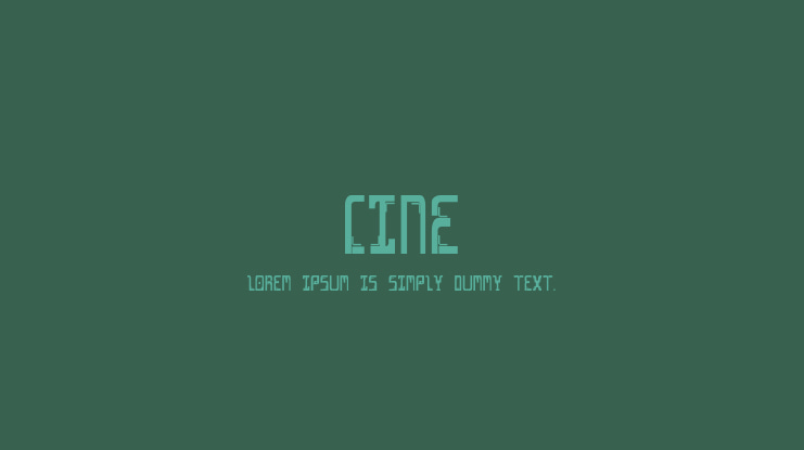 Cine Font