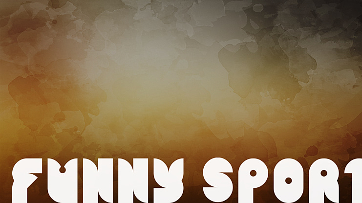 FUNNY SPORT Font Family