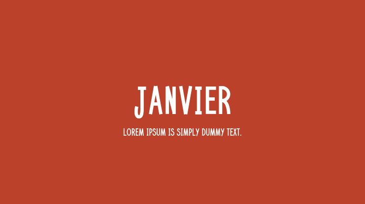 Janvier Font