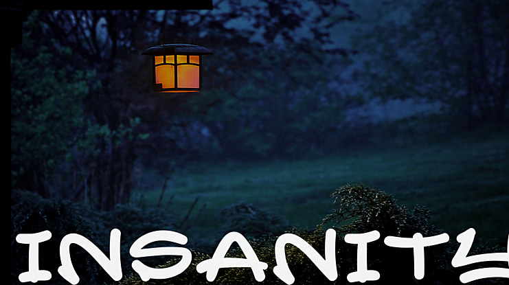 INSANITY Font