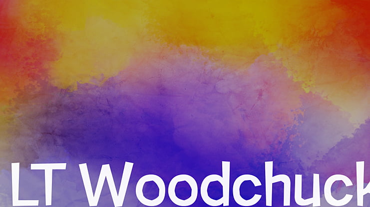 LT Woodchuck Font Family