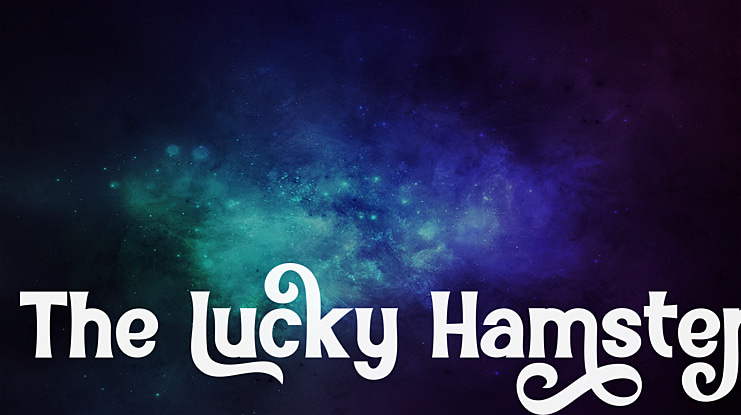 The Lucky Hamster Font