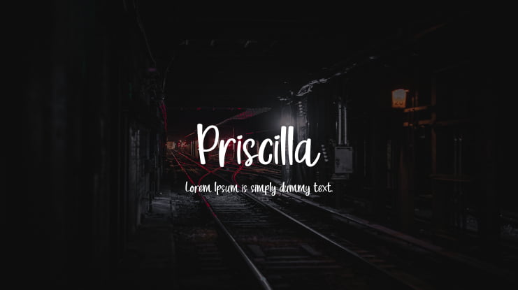 Priscilla Font