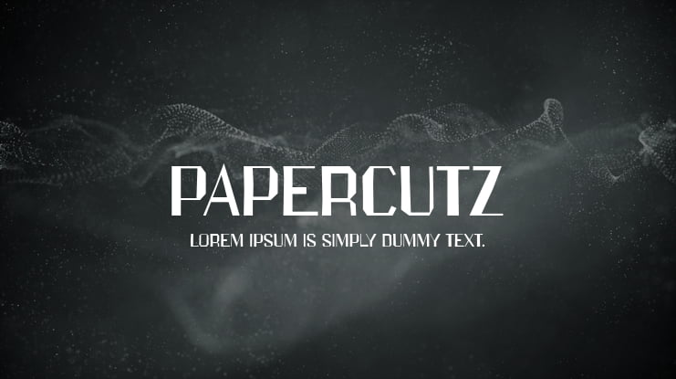 Papercutz Font