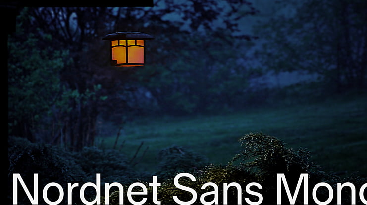 Nordnet Sans Mono Font Family