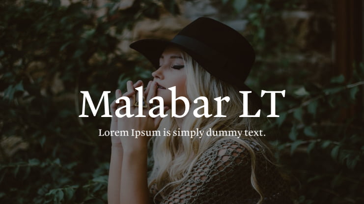 Malabar LT Font Family