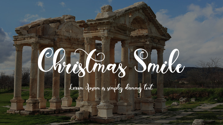 Christmas Smile Font