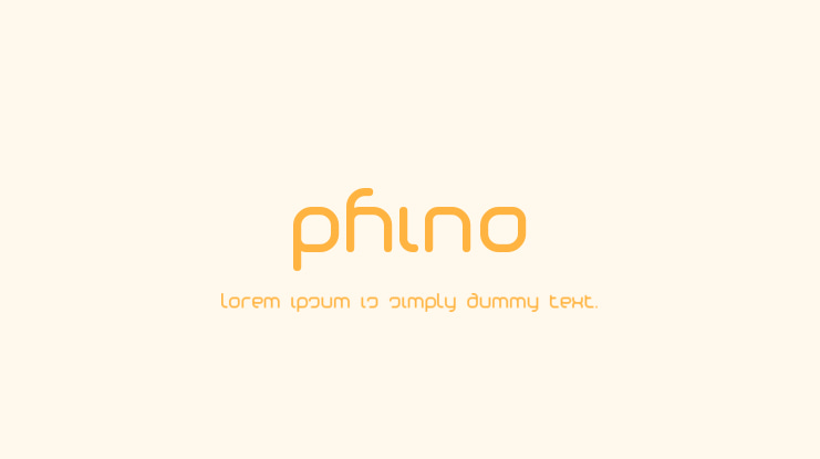 Phino Font