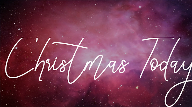 Christmas Today Font