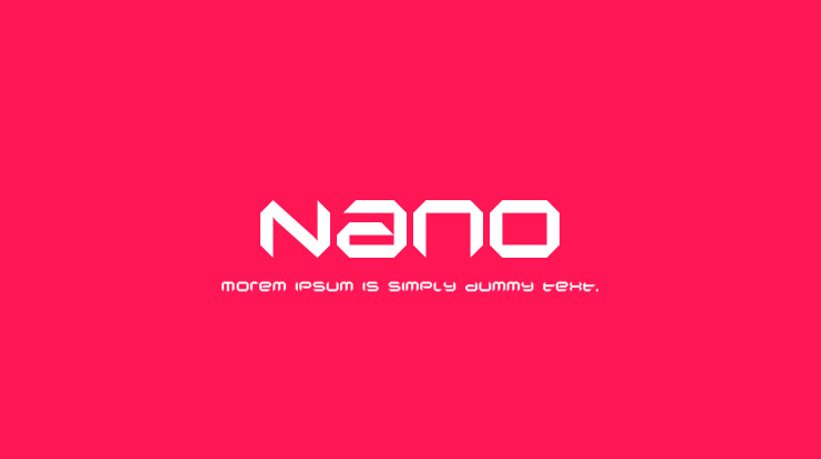 Nano Font Family