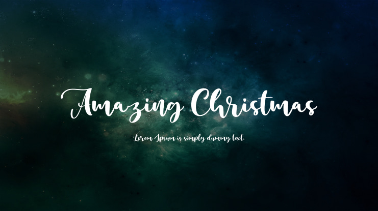 Amazing Christmas Font