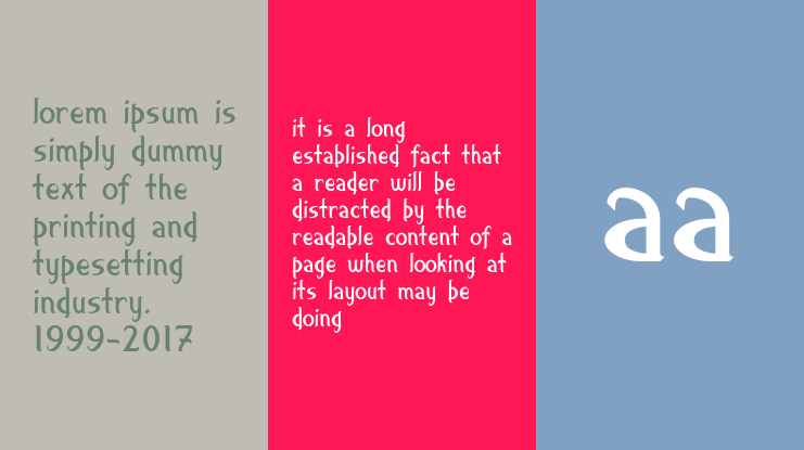 smallburg Font Family