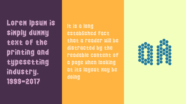 Honeycomb Happiness Font