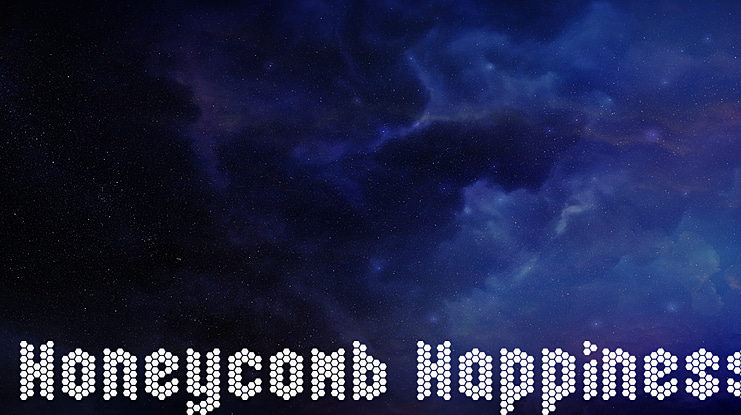 Honeycomb Happiness Font