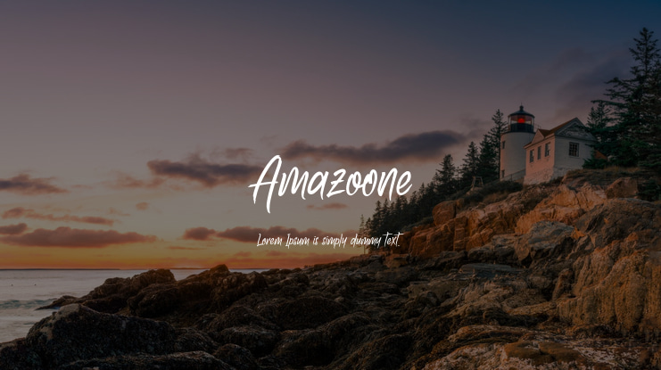 Amazoone Font