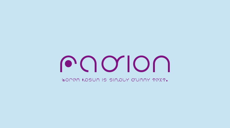 Radion Font