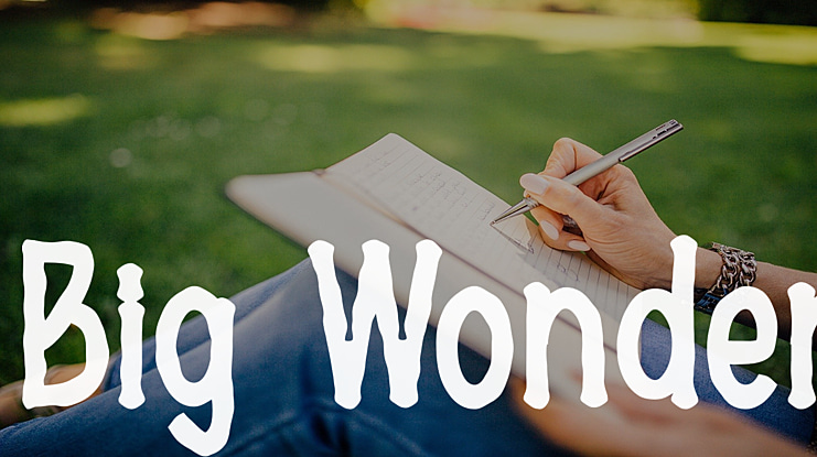 Big Wonder Font