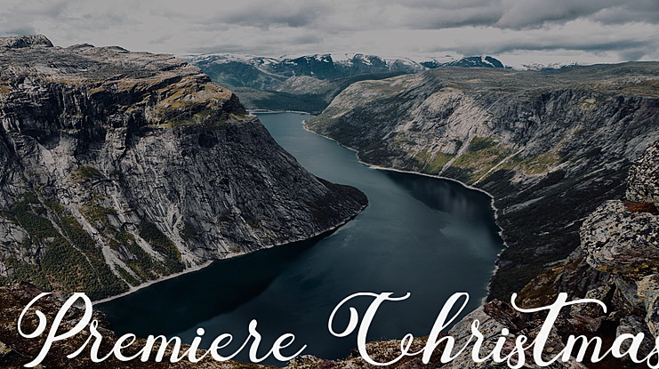 Premiere Christmas Font Family