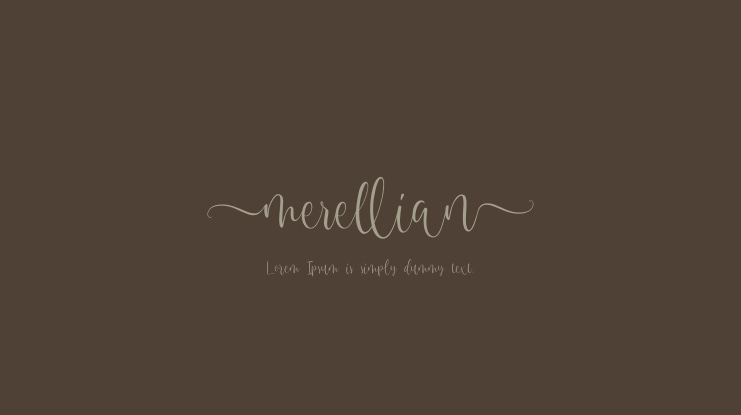 merellian Font