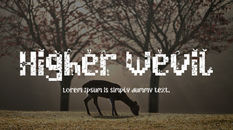 Higher Wevil Font Family