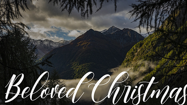 Beloved Christmas Font
