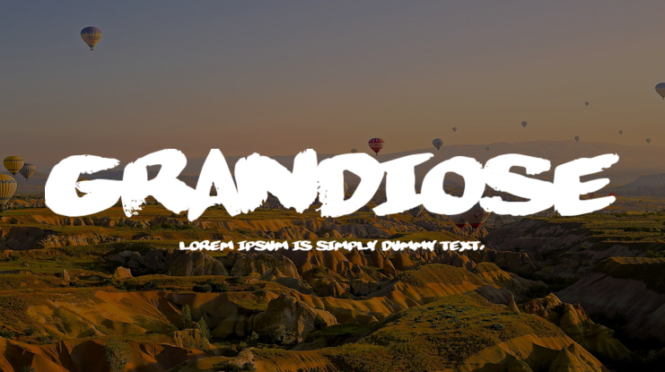 Grandiose Font