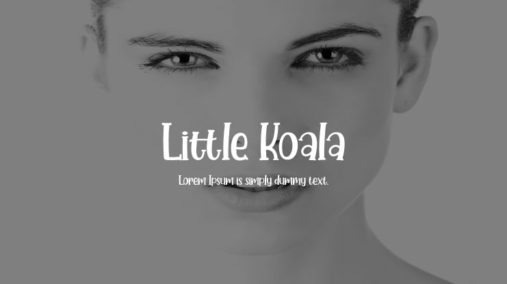 Little Koala Font