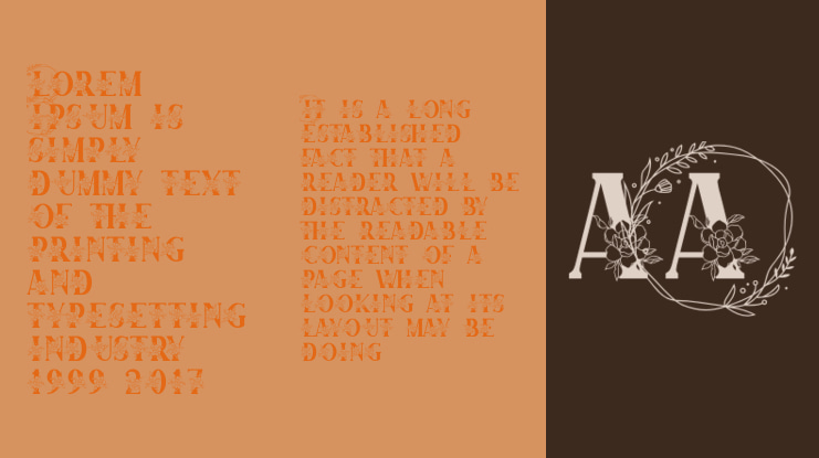 Adenium Monogram Font