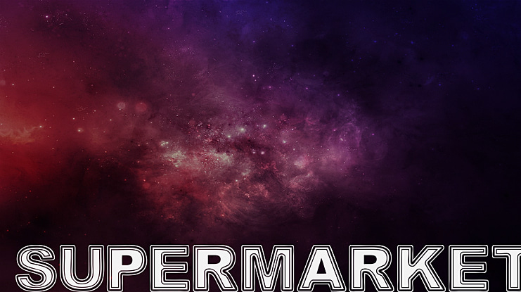 SUPERMARKET Font