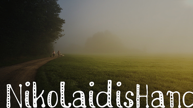 NikolaidisHand Font