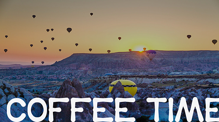 COFFEE TIME Font