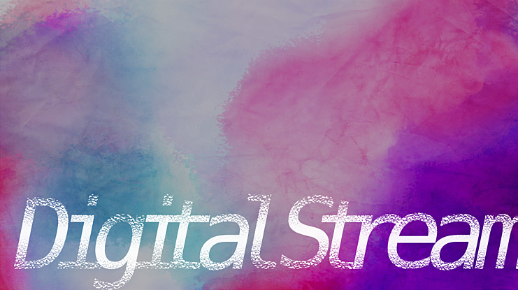 DigitalStream Font