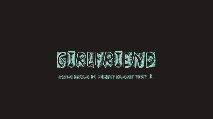 Girlfriend Font