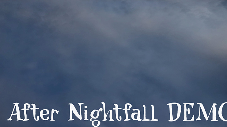 After Nightfall DEMO Font