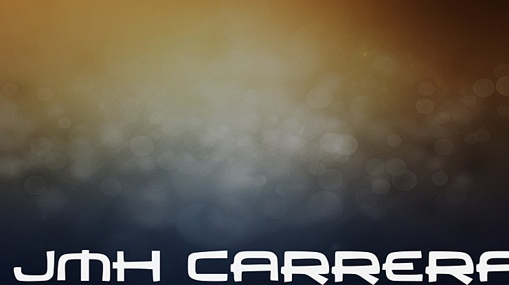 JMH Carrera Font