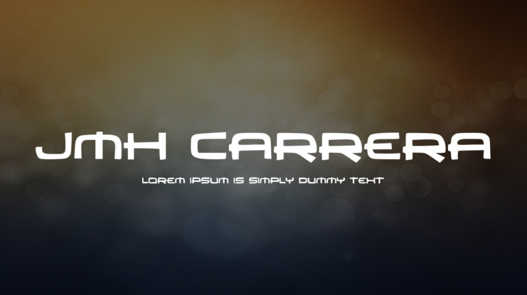 JMH Carrera Font